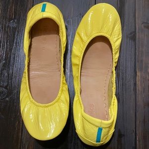 Patent Lemon Yellow Tieks